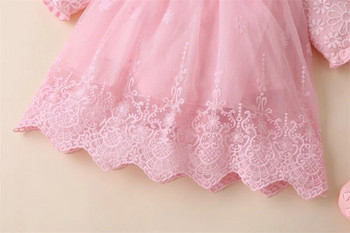 νεογέννητο κοριτσάκι ρούχα στολή γάζα φόρεμα για κοριτσάκια μωρά ρούχα πριγκίπισσα πάρτι γενεθλίων δαντέλα φορέματα Άνοιξη φθινόπωρο