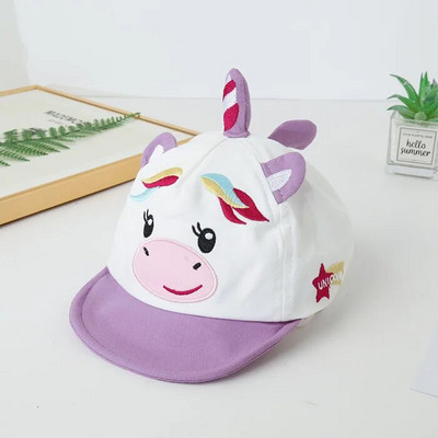 Palarie Copii Primavara Vara Animal Baseball Cap Bebelus Soare Cute Baby Hat