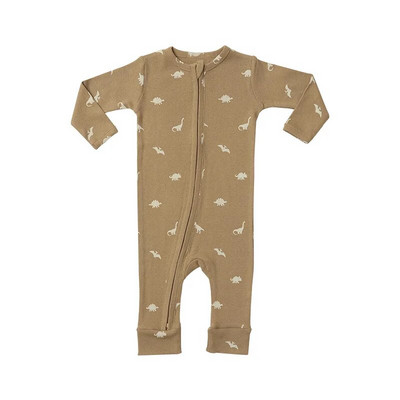 Noua moda primavara toamna imbracaminte pentru bebelusi salopete cu fermoar pijamale cu maneca lunga 0-24 m nou-nascut baietel fetita salopeta din bumbac haine pentru sugari
