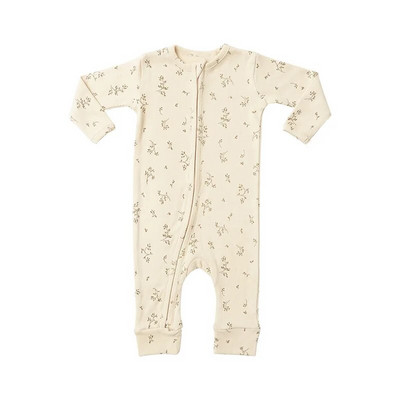 Noua moda primavara toamna imbracaminte pentru bebelusi salopete cu fermoar pijamale cu maneca lunga 0-24 m nou-nascut baietel fetita salopeta din bumbac haine pentru sugari