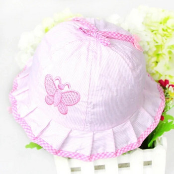 1PC Baby Hat Girl Magic Reversible Bucket Cap за 3 до 12 месеца Бебешки деца Момичета Прохождащи деца Слънчеви шапки Летни цветя в стил с лък