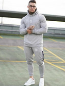 Ανδρικά σετ τύπωμα πουλόβερ με κουκούλα +Παντελόνι συνονθύλευμα Αθλητικά κοστούμια Casual φούτερ Φόρμες αθλητικές ενδύματα γυμναστικής