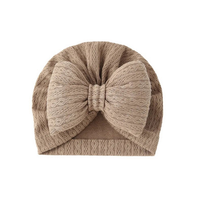 Accesorii pentru bebeluși pentru nou-născut copil drăguț fetiță băiat turban tricot căciulă pălărie pentru copii șapcă cu nod șapcă solidă, moale, spital
