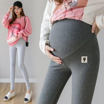 Бременни панталони с регулируемо дъно Чорапогащи за бременни с висока талия Дамски удобни дишащи еластични клинове