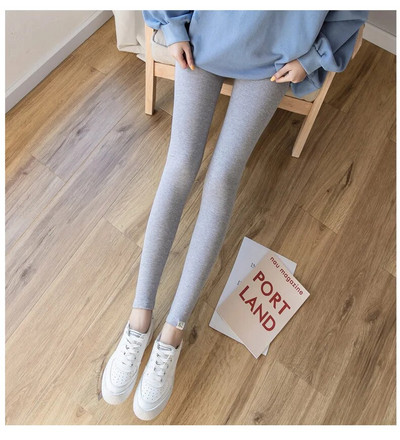 Femei însărcinate Pantaloni ajustabili cu fundul de maternitate Colanți cu talie înaltă Pantaloni pentru femei Leggings elastici confortabili, respirabili