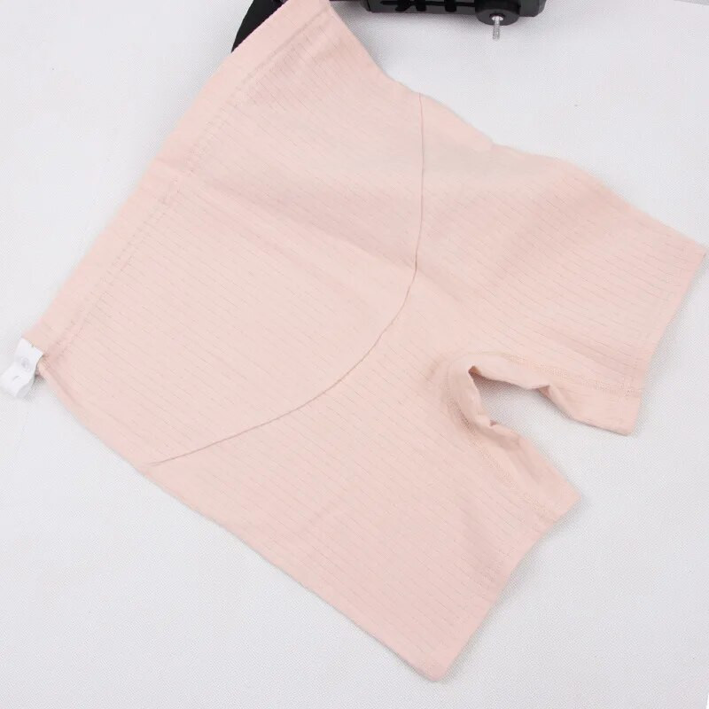 Didelio dydžio nėščiosioms dryžuotos pėdkelnės Didelio elastingumo apatiniai Drabužiai riebioms nėščioms moterims Nėštumo metu kvėpuojantys apsauginiai šortai