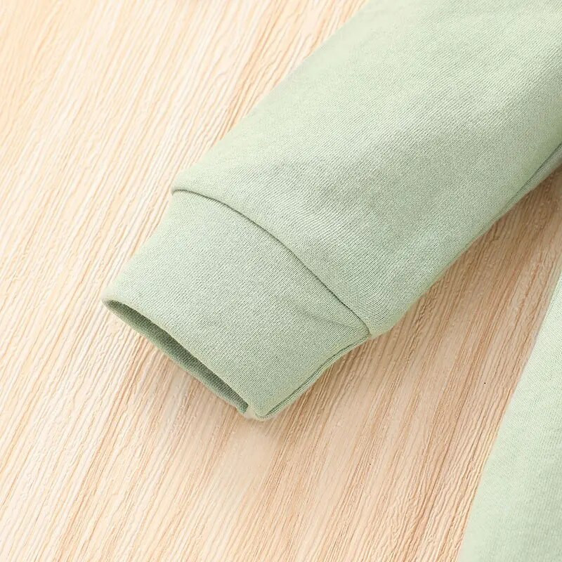 Naujagimio drabužėliai Vienspalviai Kombinezonas su gobtuvu su užtrauktuku Šliaužtinukai Naujagimiui berniukams mergaitėms animacinių filmų dinozaurų kostiumas