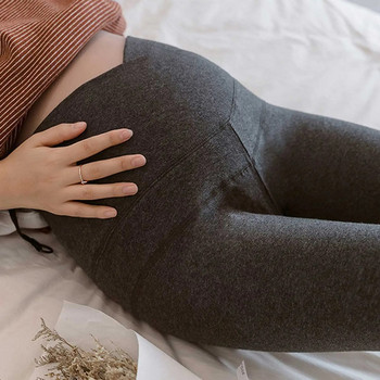 Plus Size Έγκυες Γυναίκες Χαμηλή κοιλιά Κολάν εγκυμοσύνης Φθινοπωρινό χειμερινό παντελόνι μόδας Παντελόνι βαμβακερό κολάν