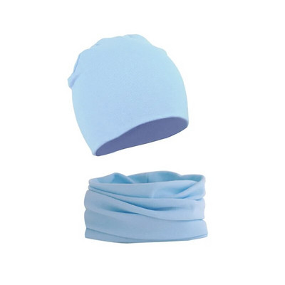 Set de eșarfe pentru pălărie pentru bebeluși, 2 bucăți, toamnă, iarnă, caldă, băieți, fete, guler, batic pentru gât, costum pentru copii, bumbac, pălării pentru copii, comerț cu ridicata