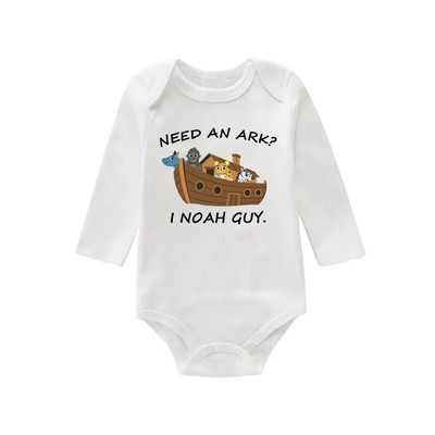 Body pentru nou-născut Salopetă pentru bebeluși Onesies Îmbrăcăminte pentru copii mici Băieți Fete Salopetă cu mâneci lungi cu imprimeu cu litere 0 până la 12 luni