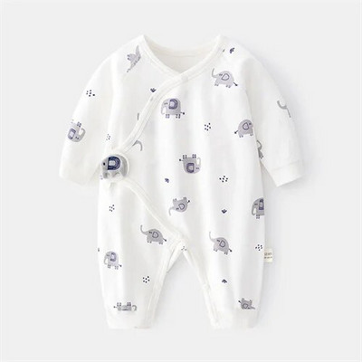 Lawadka 0-6M, primăvară, toamnă, nou-născut, fetiță, băiat, salopetă din bumbac, moale, pentru sugari, cu aripi, haine casual pentru fete băiat