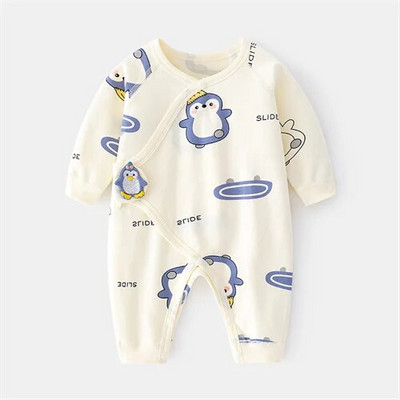 Lawadka 0-6M, primăvară, toamnă, nou-născut, fetiță, băiat, salopetă din bumbac, moale, pentru sugari, cu aripi, haine casual pentru fete băiat