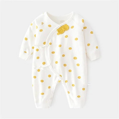 Lawadka 0-6M, primăvară, toamnă, nou-născut, fetiță, băiat, salopetă din bumbac, moale, pentru sugari, cu aripi, haine casual pentru fete băiat