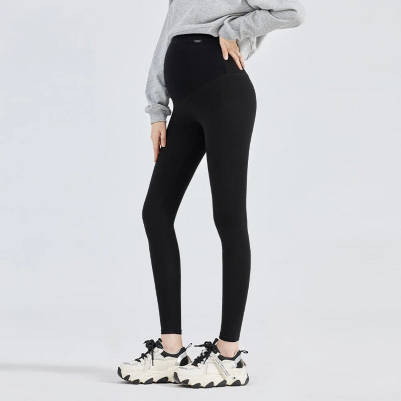 Χειμωνιάτικο ζεστό ψηλόμεσο κολάν εγκυμοσύνης Ρούχα εγκυμοσύνης για εγκύους Αθλητικά κολάν μόδας Body Shaper Παντελόνι