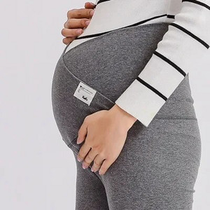 Preko V visokog struka na trbuhu Hlače za trudnice Proljeće Jesen Baby Care Potpora za trbuh za trudnice Tajice s olovkom za trudnice