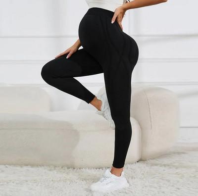 Kismama nadrág Puha karcsú, állítható derékkal rendelkező terhes nők leggings terhes ruhák nadrágok Ropa Mujer Embarazada Premama