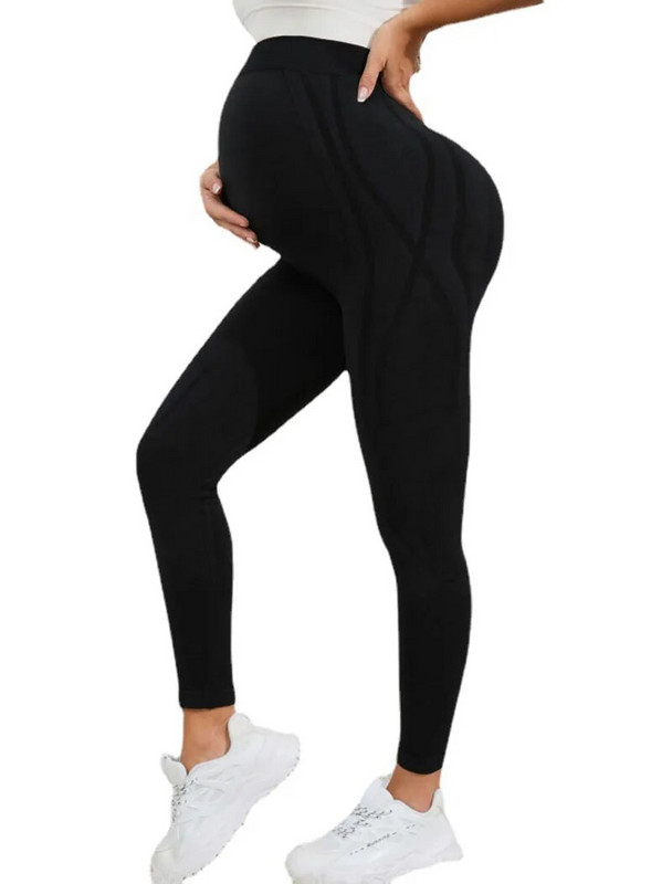 Nėščiųjų kelnės Minkštas plonas reguliuojamas juosmuo nėščioms moterims Antblauzdžiai Nėštumo drabužiai Kelnės Ropa Mujer Embarazada Premama