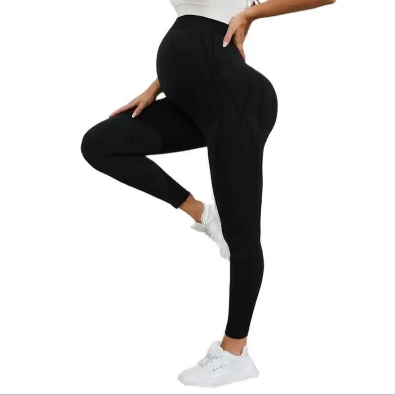 Nėščiųjų kelnės Minkštas plonas reguliuojamas juosmuo nėščioms moterims Antblauzdžiai Nėštumo drabužiai Kelnės Ropa Mujer Embarazada Premama