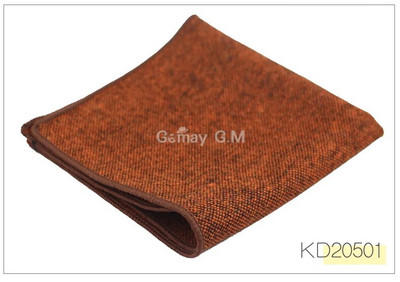 Batistă de înaltă calitate Esarfe Costum de afaceri Hankies Lână Casual Bărbați Patrat de buzunar Batiste solide pentru nuntă 23*23cm