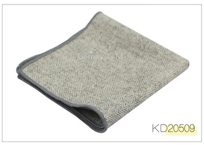 Batistă de înaltă calitate Esarfe Costum de afaceri Hankies Lână Casual Bărbați Patrat de buzunar Batiste solide pentru nuntă 23*23cm