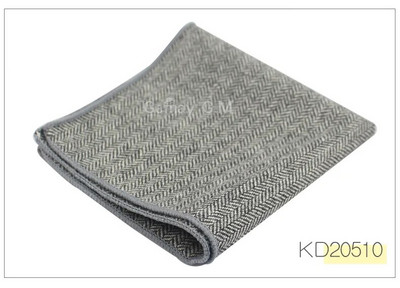 Batistă de înaltă calitate Esarfe Costum de afaceri Hankies Lână Casual Bărbați Patrat de buzunar Batiste solide pentru nuntă 23*23cm