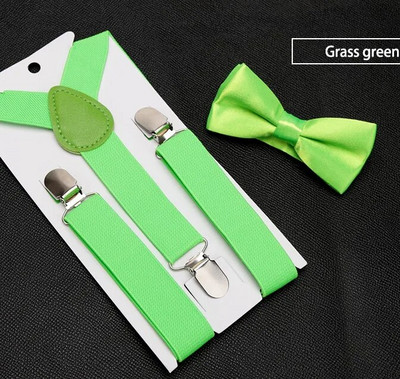 Lastele traksid Kikilipsu komplekt poisile tüdrukule Retro reguleeritavad traksid Lastele Beebi traksid Klambrid püksid Pulmalipsud Aksessuaarid