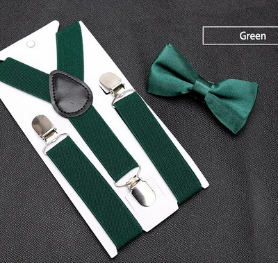 Lastele traksid Kikilipsu komplekt poisile tüdrukule Retro reguleeritavad traksid Lastele Beebi traksid Klambrid püksid Pulmalipsud Aksessuaarid