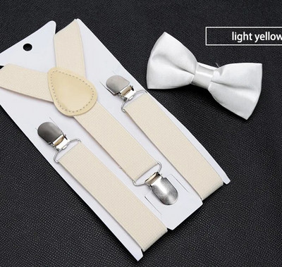 Lastele traksid Kikilipsu komplekt poisile tüdrukule Retro reguleeritavad traksid Lastele Beebi traksid Klambrid püksid Pulmalipsud Aksessuaarid