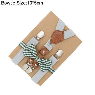 Accesorii pentru nunta pentru baieti, bretele, potrivire perfecta, model nobil, reglabil, set papion, tinute asortate