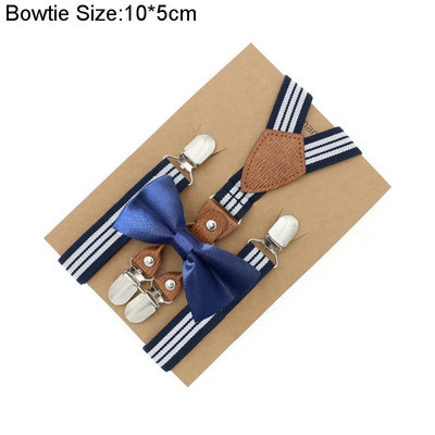 Accesorii pentru nunta pentru baieti, bretele, potrivire perfecta, model nobil, reglabil, set papion, tinute asortate