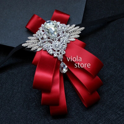 Elegant, superbă, cu panglică cu diamante, papion, costum de nuntă, uniformă, rochie de mire, fluture, accesoriu pentru banchet, cadou, roșu vin, bleumarin, roz