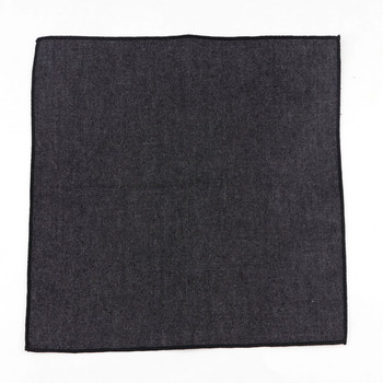 Тъкани дънкови памучни носни кърпи Тъкани бели черни червени сини джобни квадратни мъжки ежедневни квадратни джобове носни кърпи