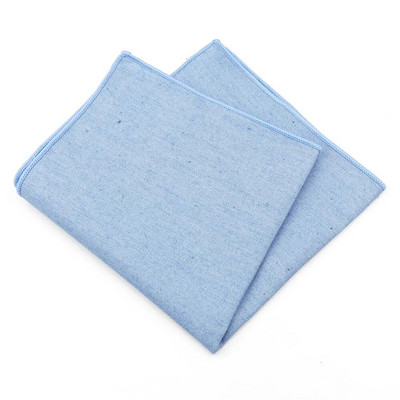Batiste din denim solid din bumbac țesute alb negru roșu albastru pătrat de buzunar pentru bărbați ocazional buzunare pătrate batiste prosoape