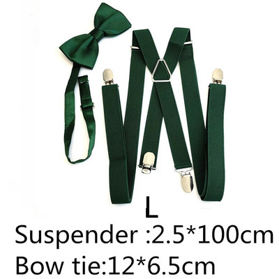 Juodai žalia vyriška moteriška petnešėlė peteliškės rinkiniai aukštai elastingas dirželis, tvirtas 4 užsegamas kakliukas kaklo kaklaraiščio rinkinys suaugusiems vaikams berniukams