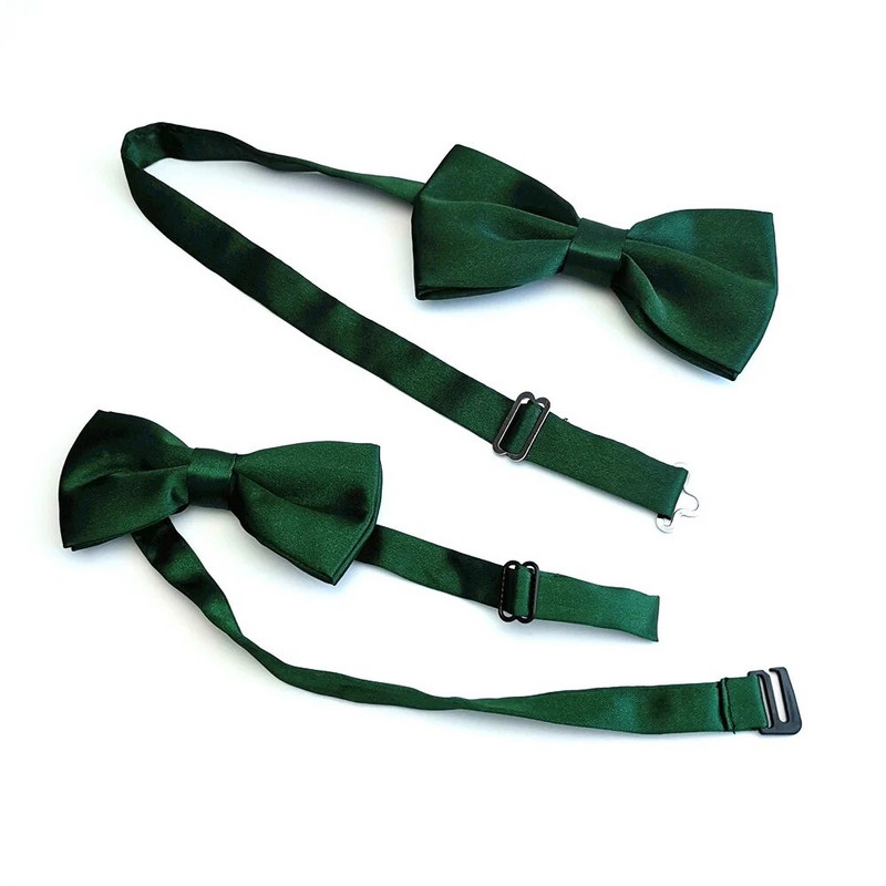 Juodai žalia vyriška moteriška petnešėlė peteliškės rinkiniai aukštai elastingas dirželis, tvirtas 4 užsegamas kakliukas kaklo kaklaraiščio rinkinys suaugusiems vaikams berniukams