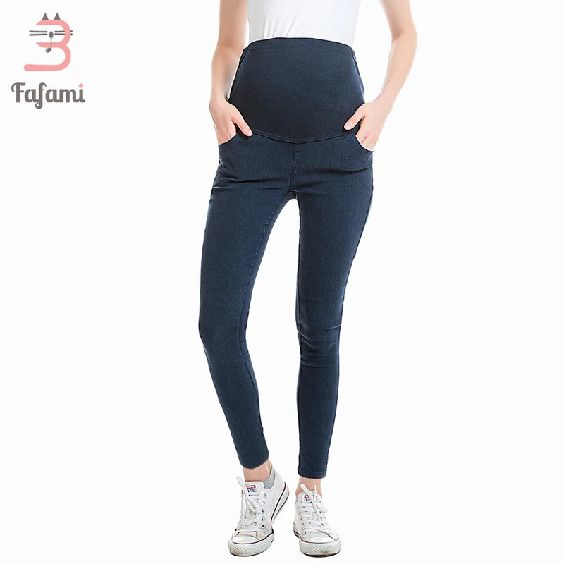 Maternity Jeans Skinny Παντελόνι Capris για εγκύους Plus Ψηλόμεση κολάν ρούχα εγκυμοσύνης χειμερινά ρούχα εγκυμοσύνης