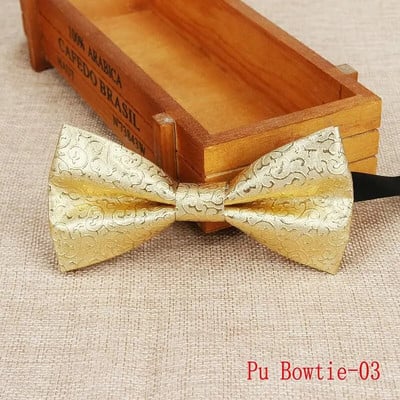 Nauja aukštos kokybės klasikinė PU rašto odinė peteliškė Butterfly Party Peteliškė Vyrui Geometrinė auksinė sidabrinė juoda vintažinis peteliškė