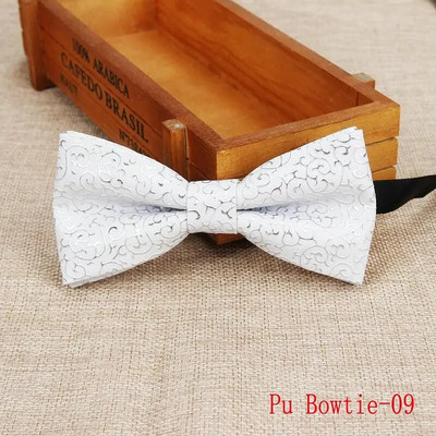 Nauja aukštos kokybės klasikinė PU rašto odinė peteliškė Butterfly Party Peteliškė Vyrui Geometrinė auksinė sidabrinė juoda vintažinis peteliškė