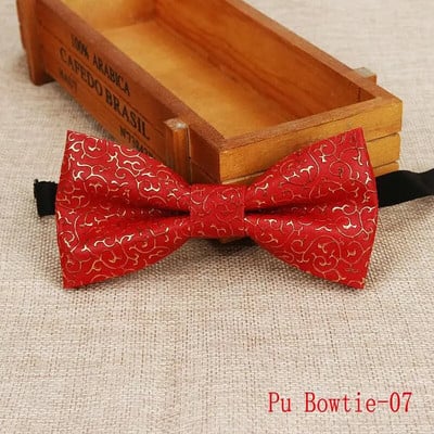 Nauja aukštos kokybės klasikinė PU rašto odinė peteliškė Butterfly Party Peteliškė Vyrui Geometrinė auksinė sidabrinė juoda vintažinis peteliškė