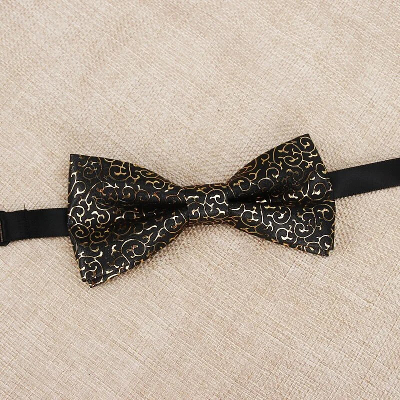 Nauja aukštos kokybės klasikinė PU rašto odinė peteliškė Butterfly Party Peteliškė Vyrui Geometrinė auksinė sidabrinė juoda vintažinis peteliškė