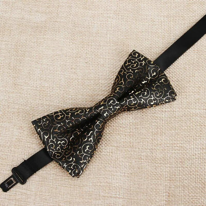 Nauja aukštos kokybės klasikinė PU rašto odinė peteliškė Butterfly Party Peteliškė Vyrui Geometrinė auksinė sidabrinė juoda vintažinis peteliškė