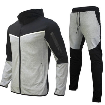 Ανδρικό φούτερ Tech Fleece Hoodie Cotton Stretch Training Φορέστε καινούργιο, καλής ποιότητας παλτό, αθλητικό σετ