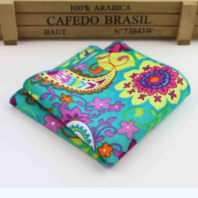 Batista cu flori Esarfe din in vintage Paisley Hankies Batiste de buzunar pentru bărbați 22*22cm
