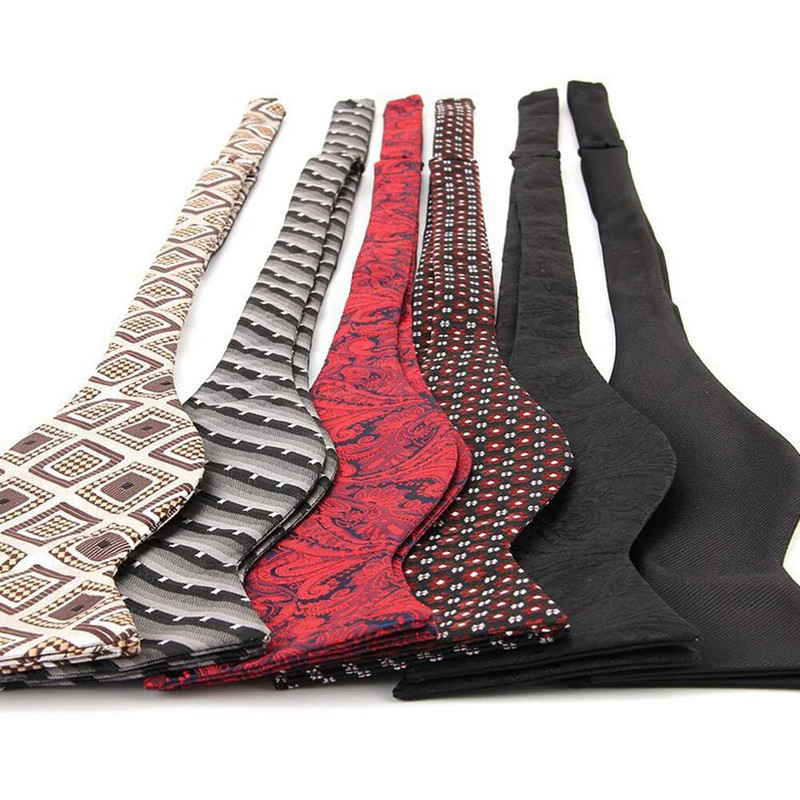 Muška leptir-mašna Modna jacquard leptir-mašna, jednobojna leptir-mašna, podesivo vjenčano odijelo, košulja, kravata, kravata