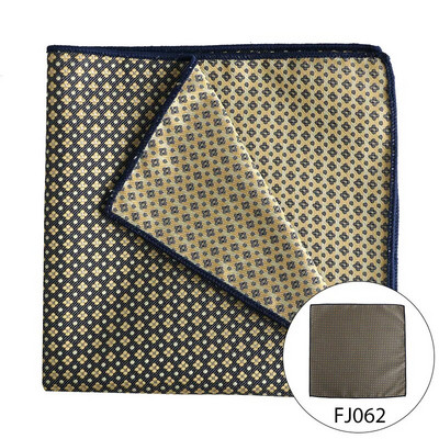 Dot Bărbați Buzunar Patrat Jacquard Tesut Design Moda Roșu Negru Culoare Batistă de înaltă calitate Bărbați Femei Rochie de mireasă Costum Cadou