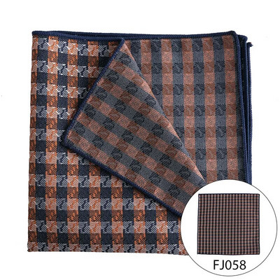 Dot Bărbați Buzunar Patrat Jacquard Tesut Design Moda Roșu Negru Culoare Batistă de înaltă calitate Bărbați Femei Rochie de mireasă Costum Cadou