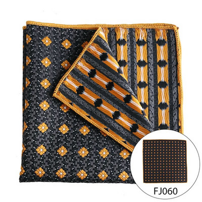 Dot Bărbați Buzunar Patrat Jacquard Tesut Design Moda Roșu Negru Culoare Batistă de înaltă calitate Bărbați Femei Rochie de mireasă Costum Cadou