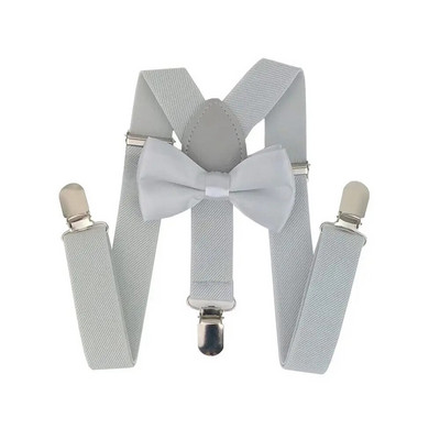 Yienws Băieți Fete Bretele Papion pentru Bebeluși Copii Pantaloni Papion Bretele pentru Copii Roz Roșu Negru Szelki Bretels YiA050