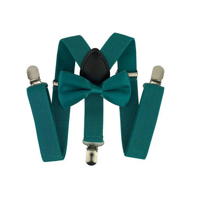 Yienws Băieți Fete Bretele Papion pentru Bebeluși Copii Pantaloni Papion Bretele pentru Copii Roz Roșu Negru Szelki Bretels YiA050