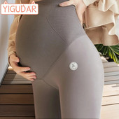 Őszi divat Kismama Legging Elasztikus Derék Has Harisnya Nadrág Ruhák Terhes nőknek Terhes fotózás nadrág